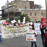 Manifestation à la Nouvelle Orléans