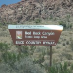 Entrée de Red Rock Canyon